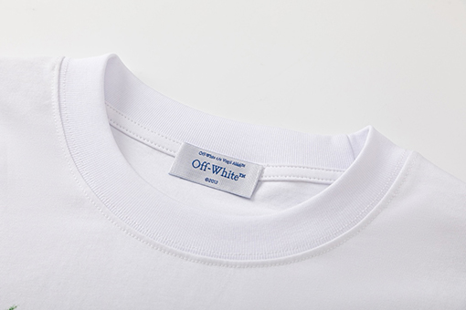 オフホワイトスーパーコピー新しいプリント半袖Tシャツ