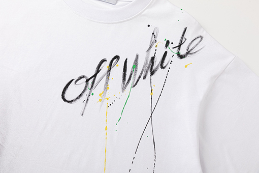 オフホワイトファッションの新しいTシャツ