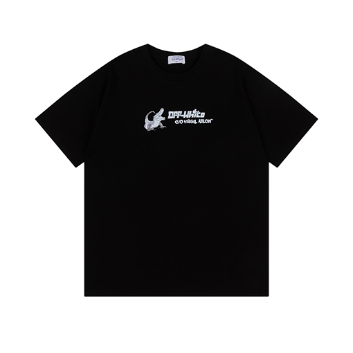オフホワイトスーパコピー 新しいゆったりとした半袖Tシャツ