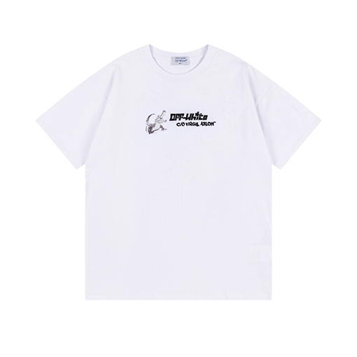 オフホワイトスーパコピー 新しいゆったりとした半袖Tシャツ