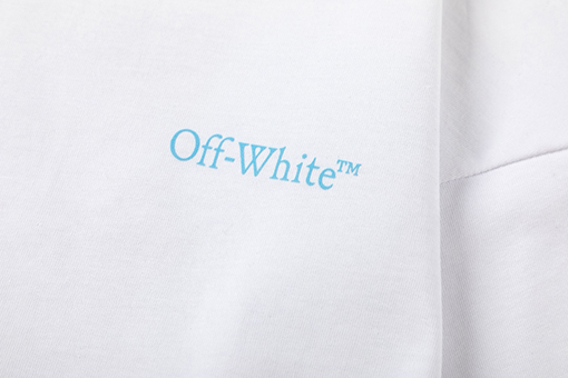 オフホワイトスーパーコピー クラシックなゆったりとした半袖Tシャツ