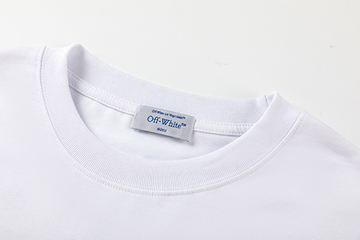 オフホワイトスーパーコピー クラシックなゆったりとした半袖Tシャツ