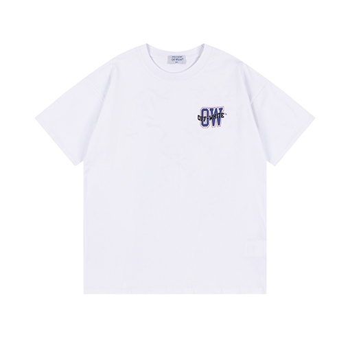 オフホワイトコピー 新しいゆったりとした半袖Tシャツ