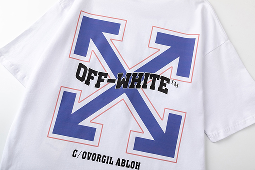 オフホワイトコピー 新しいゆったりとした半袖Tシャツ