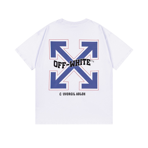 オフホワイトコピー 新しいゆったりとした半袖Tシャツ