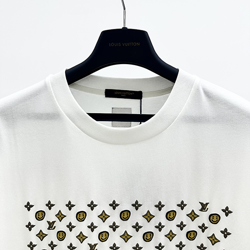 ルイヴィトン NIGO コラボスマイリープリント半袖Tシャツ