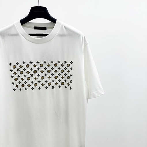 ルイヴィトン NIGO コラボスマイリープリント半袖Tシャツ