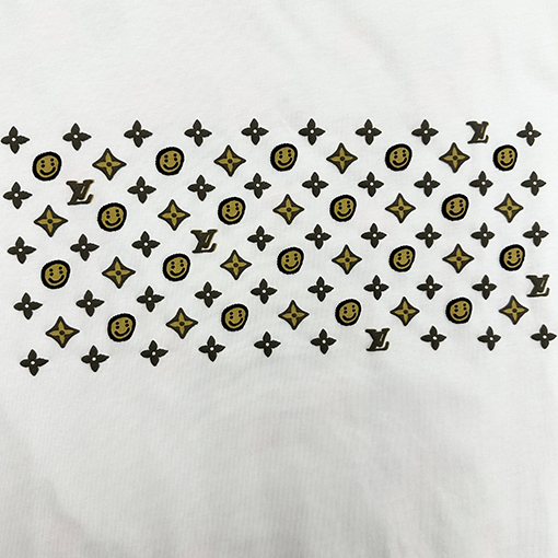 ルイヴィトン NIGO コラボスマイリープリント半袖Tシャツ