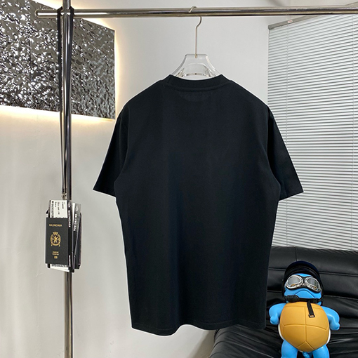 マルタンマルジェラ 新しい水洗いストレートプリント半袖Tシャツ