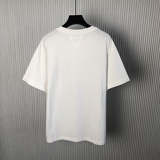 ボッテガヴェネタ 新しいコットンニット半袖Tシャツ