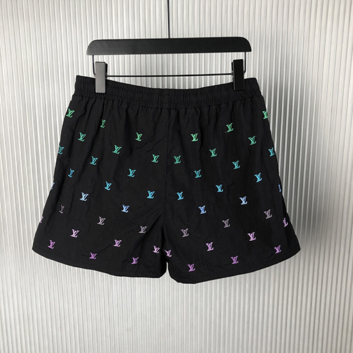 ルイヴィトン 新しい BLASON グラデーション刺繍ビーチショーツ