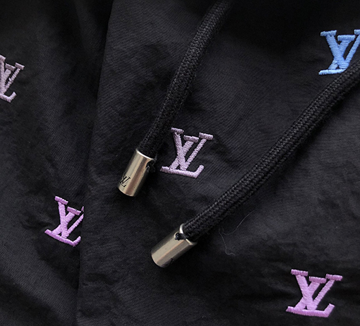 ルイヴィトン 新しい BLASON グラデーション刺繍ビーチショーツ