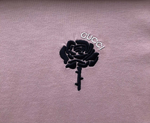グッチコピー 新しい刺繍ニット綿半袖Tシャツ
