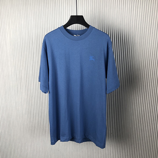 バーバリー 新しい馬術騎士バッジ綿半袖Tシャツ