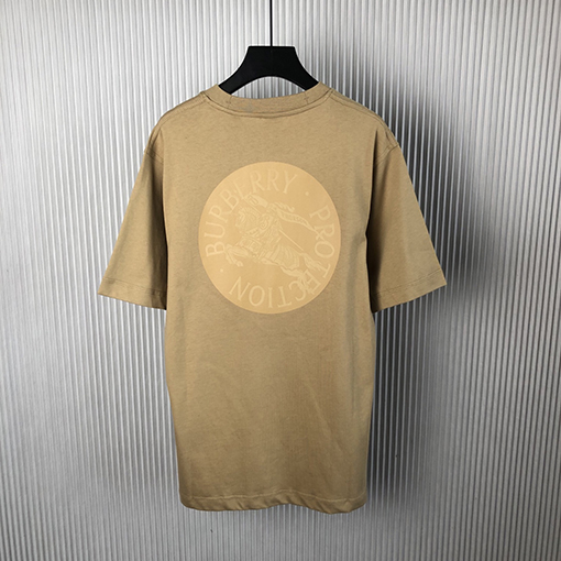 バーバリー 新しい馬術騎士バッジ綿半袖Tシャツ