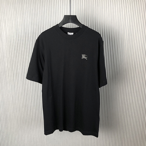 バーバリー 新しい馬術騎士バッジ綿半袖Tシャツ
