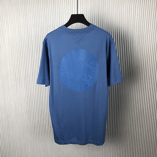 バーバリー 新しい馬術騎士バッジ綿半袖Tシャツ