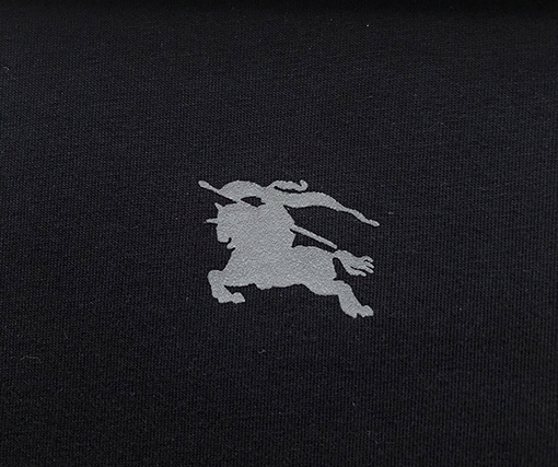 バーバリー 新しい馬術騎士バッジ綿半袖Tシャツ