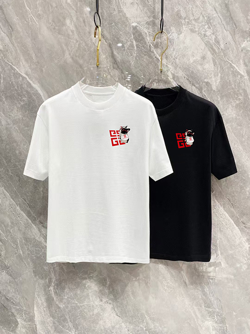 ジバンシイ 新しい半袖ラウンドネックTシャツ