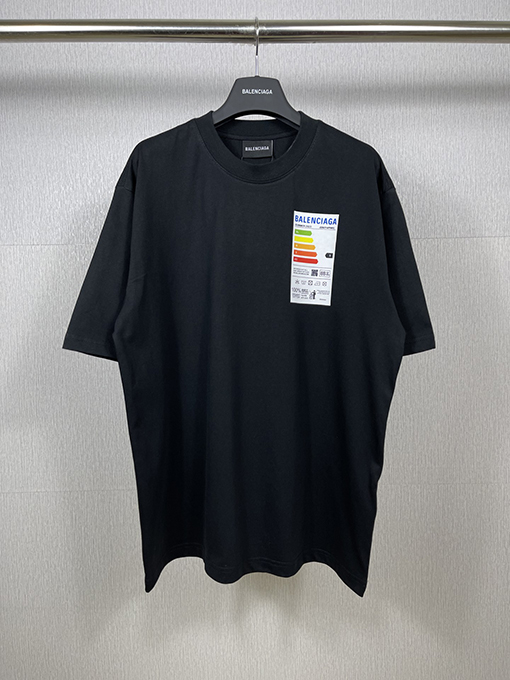 バレンシアガコピーエネルギーメーターエコマーク半袖Tシャツ