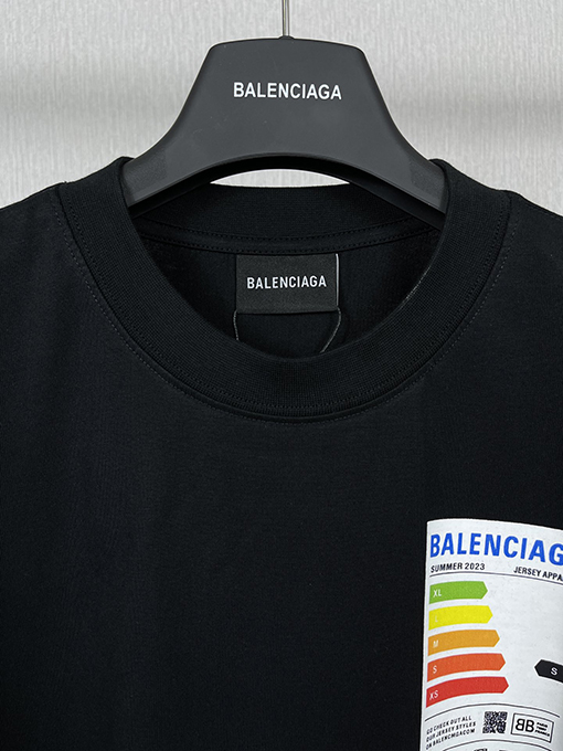 バレンシアガコピーエネルギーメーターエコマーク半袖Tシャツ