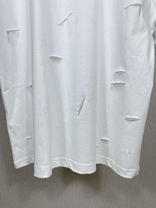 バレンシアガプリント半袖Tシャツ