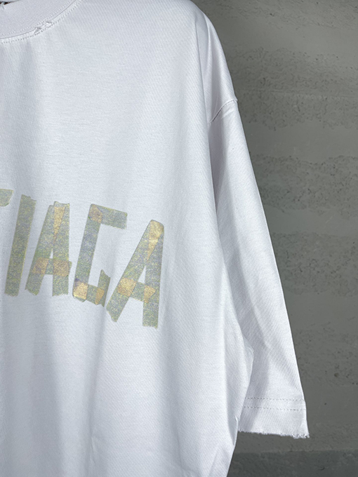 バレンシアガスーパーコピー古い半袖Tシャツ