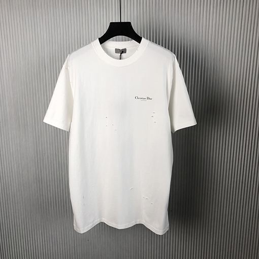 ディオール新しいスズランプリント半袖Tシャツ