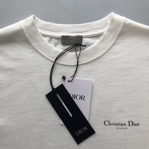 ディオール新しいスズランプリント半袖Tシャツ