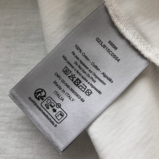ディオール新しいスズランプリント半袖Tシャツ