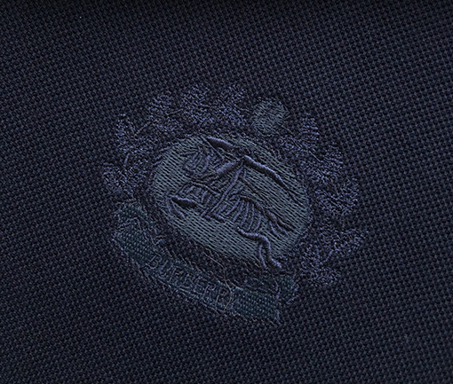 バーバリーコピー 新しい軍馬刺繍半袖ポロシャツ