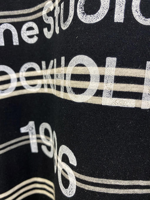 アクネストゥディオズ コピー新しいストライプの半袖Tシャツ