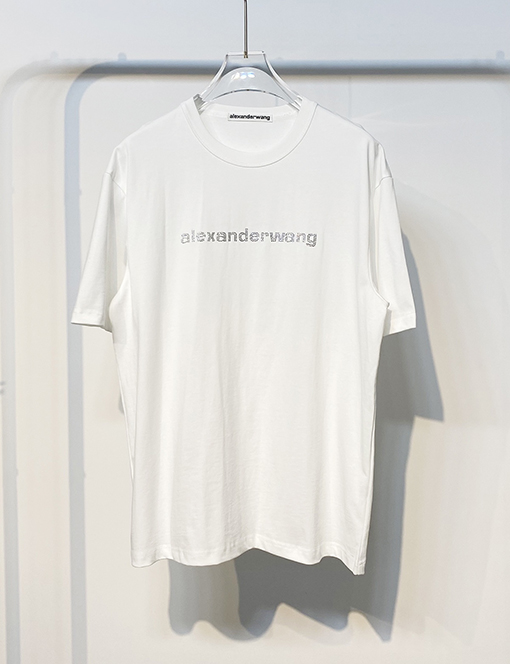 アレキサンダーワンスーパーコピー ファッションホットドリル半袖Tシャツ
