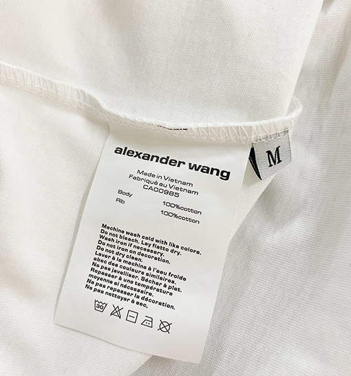 アレキサンダーワンスーパーコピー ファッションホットドリル半袖Tシャツ