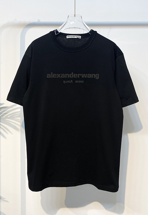アレキサンダーワン フォームフォント半袖Tシャツ