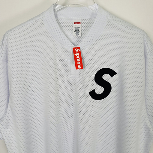 シュプリームコピー FW24/SS25 S LOGO BASEBALL HENLEYヘンリーカラーTシャツ