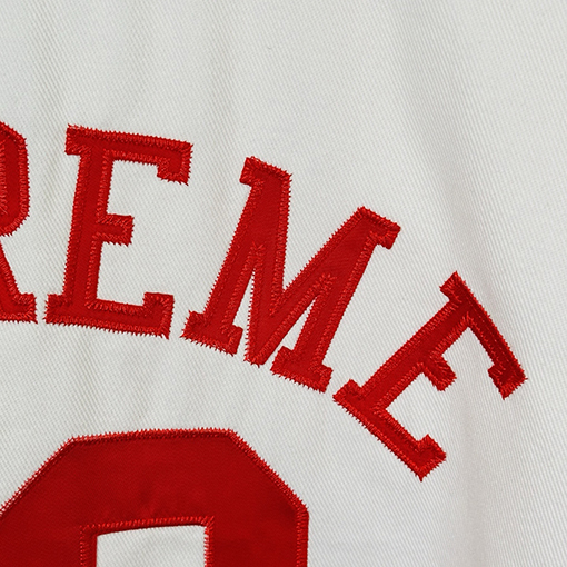 シュプリームコピー x 40 Acres コラボコレクションSS25 Twill Baseball Jersey 半袖ベースボールジャージ