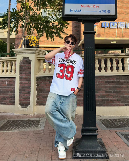 シュプリームコピー SS25 BANDANA FOOTBALL JERSEY 39カシューフラワージャージ