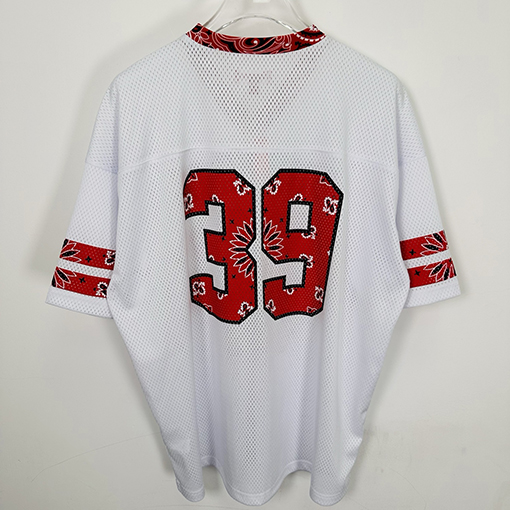 シュプリームコピー SS25 BANDANA FOOTBALL JERSEY 39カシューフラワージャージ