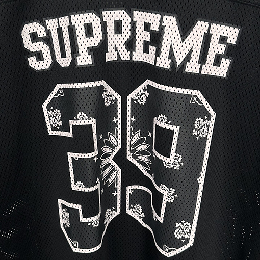 シュプリームコピー SS25 BANDANA FOOTBALL JERSEY 39カシューフラワージャージ
