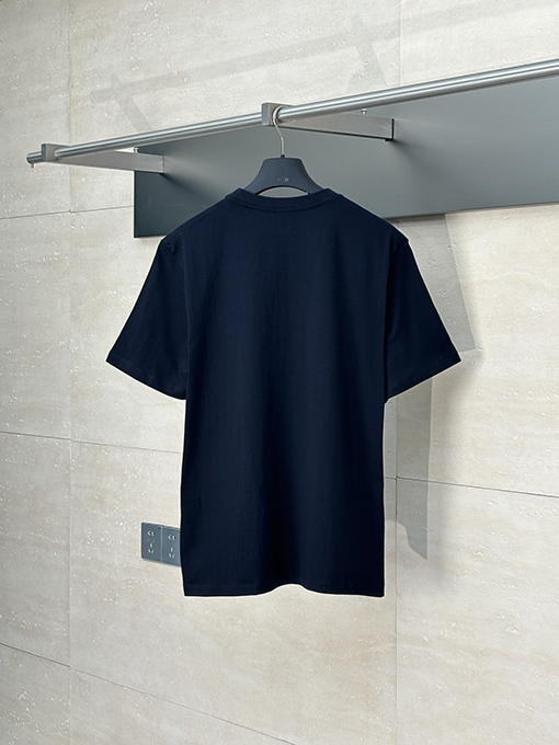 ロエベ 新しい花の刺繍コットン半袖Tシャツ