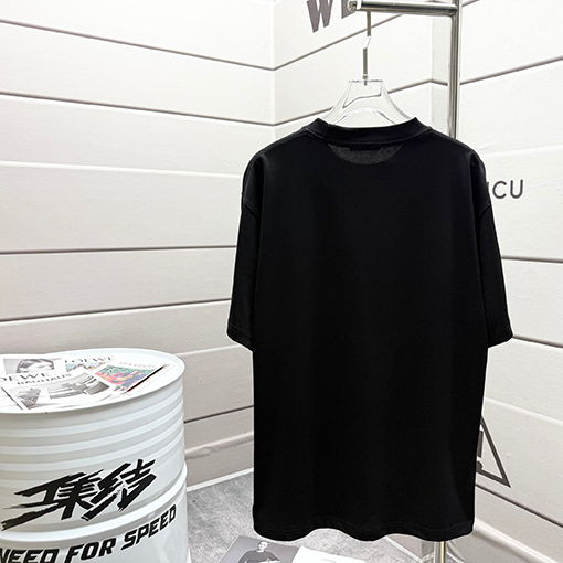 グッチスーパーコピー ファッションプリント半袖Tシャツ