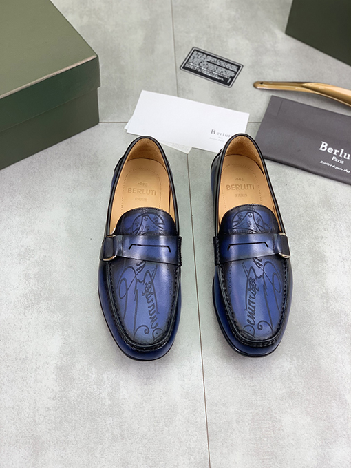 グッチ 新しい新しいビジネス革シューズ