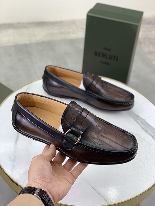グッチ 新しい新しいビジネス革シューズ