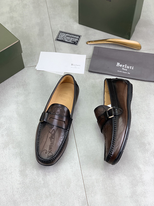 グッチ 新しい新しいビジネス革シューズ