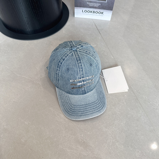 アレキサンダーワンデニムベースボールキャップ