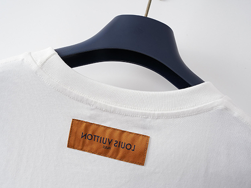 ルイヴィトン コーヒーコラボプリント半袖Tシャツ