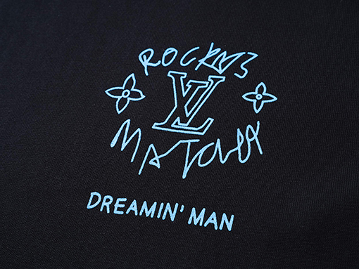 ルイヴィトン コーヒーコラボプリント半袖Tシャツ