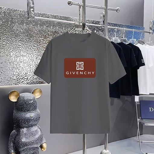 ジバンシイコピー ファッションプリントラウンド半袖Tシャツ