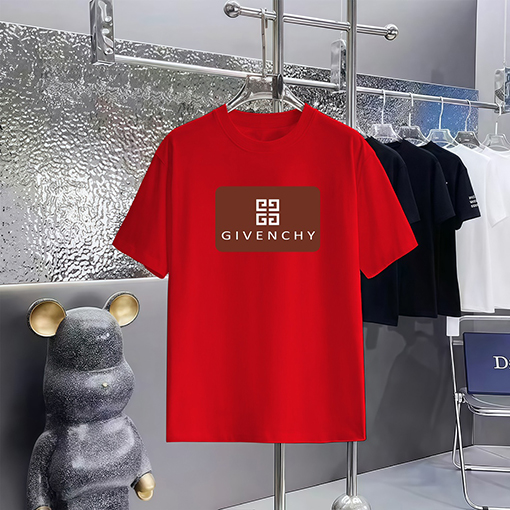 ジバンシイコピー ファッションプリントラウンド半袖Tシャツ